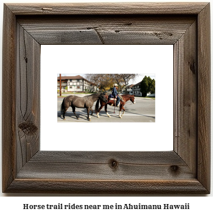 horse trail rides near me in Ahuimanu, Hawaii